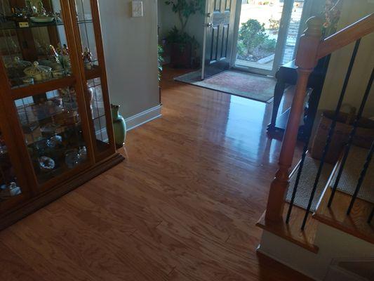 Hard wood floors