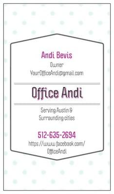 Owner Business Card