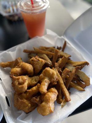 Wings and fries