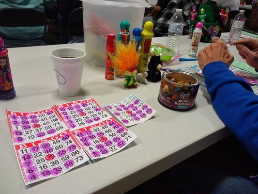 Bingo night again--it's a three-peat!! :-D