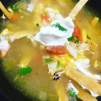 Chicken tortilla soup