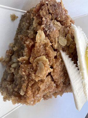 Banana coffee cake