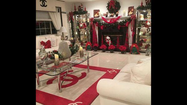 A clients Living room for xmas