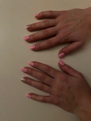 Pink Acrylic Nails