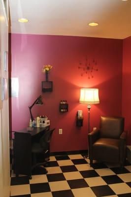 Manicure & Pedicure area