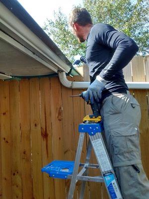 Gutter inspection and Maintenance for valued customer