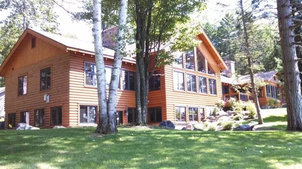 Log home maintenance