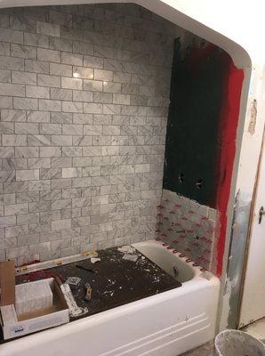 Tile Install