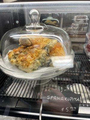 Spanakopita looks great too!