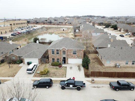 Asphalt Roof on a Single Family Home