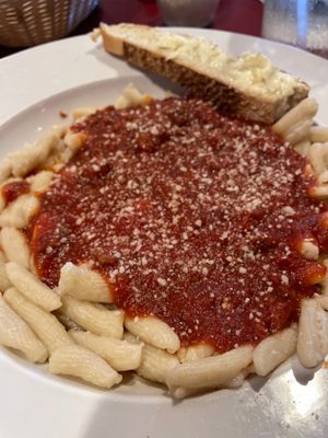 Homemade cavatelli