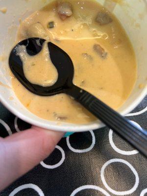 Loaded potato soup