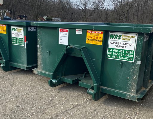 Dumpsters Ready to Go