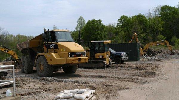 Blue Heron has the machinery to get the job done.