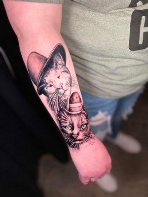 Tattoo of my cats