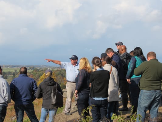 A Civil War battlefield tour makes our leadership workshops memorable.