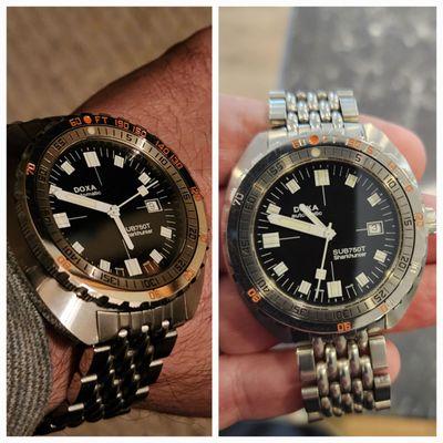 Orange paint on bezel all but gone now.  How can a watch live 17 years and end up this bad after a few months with this company?