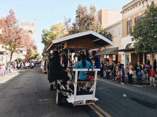 What a blast being in the Waco Wonderland parade!