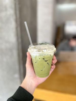 Matcha cream top