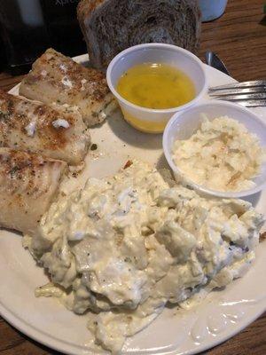 Amazing baked haddock!