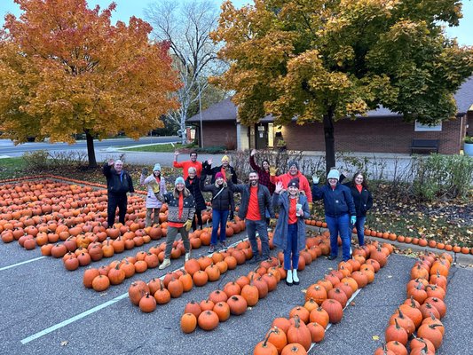 Join us each October for our Fall Festival - we give away over 800 pumpkins to our community!