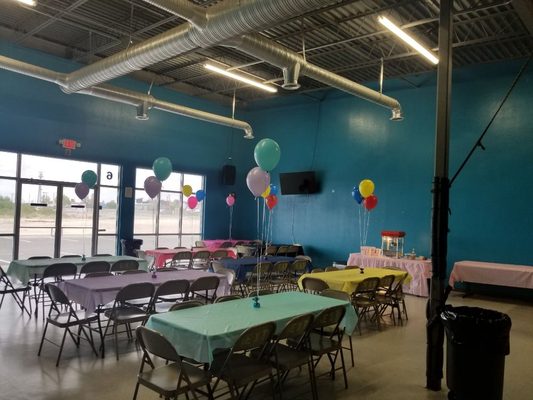 Very clean and a lot of space for your party!