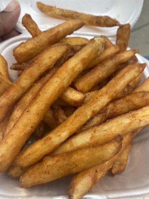 Fries - $4.50. So Good! With that extra crispy yumminess!