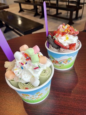 Another ice cream date!  20. Brownie Boy & 5. Giant Green