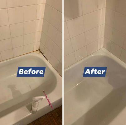 Deep Cleaning a Bath tub