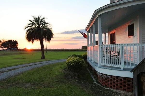 Porch at Sunset