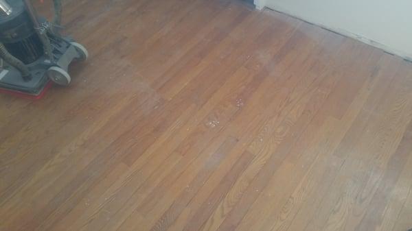 Refinish Hardwood Before