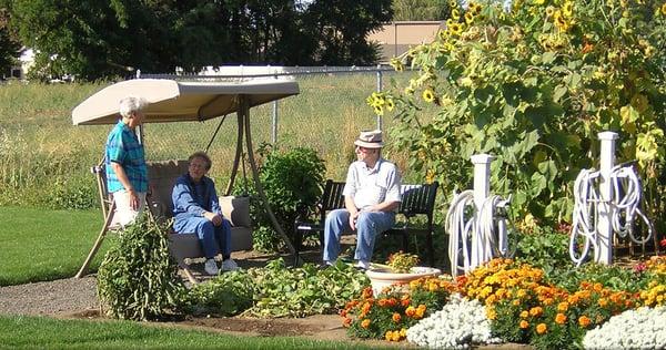 Wheatland Village gardeners