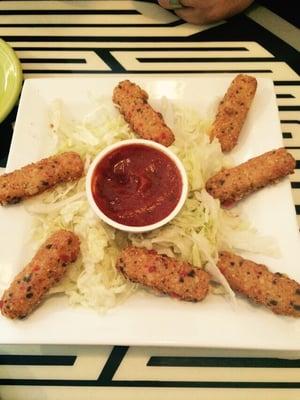 Cheese stick appetizer