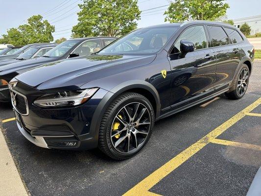 Friend's 2019 Volvo V90 after a complete paint correction by ShineWorks