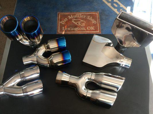 In stock Chrome and Stainless.