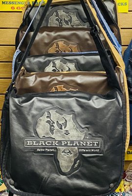 Leather, Canvas and Denim Messenger/Computer bags.