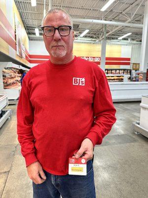 Rick, BJ's meat manager