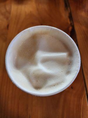 Vanilla small latte