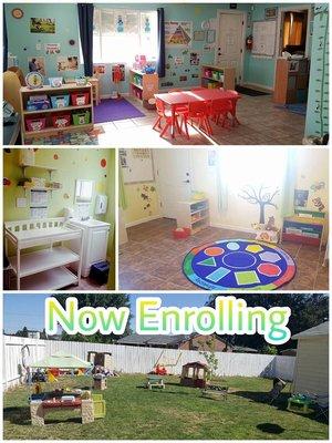 Now enrolling infants and preschoolers.