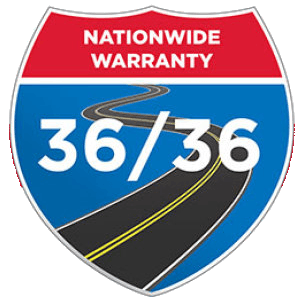 We offer a 36 month/36k mile part and labor warranty that is honored nationwide at any Technet repair facility.