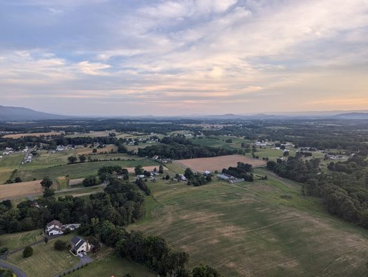 Great views of the Valley landscape.