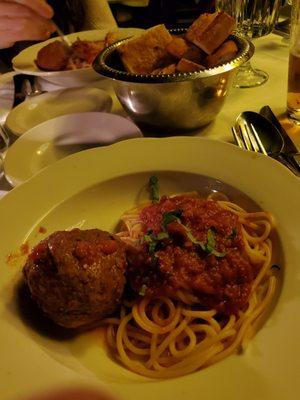 The meatballs OH MY!