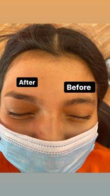 The beauty of the Art of Eye brow Threading