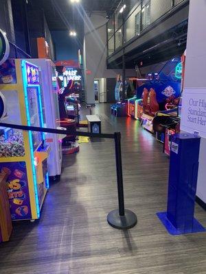 No laser tag, ok. We'll go play at the arcade... oh wait.