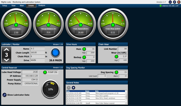 Our Conveyor Monitoring System can collect, display and predict the maintenance aspects of your conveyor.