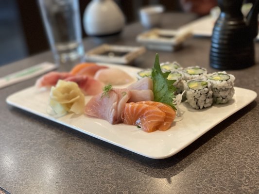 Daily Catch Sushi and Sashimi Combo Lunch Special