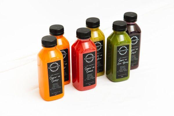 Six pack juice detox package