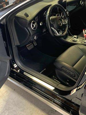 Benz amg full detail. Interior