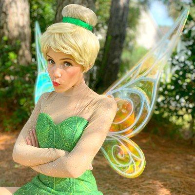 Tinkerbell Character Entertainment Carolina Character Co. Childrens Party Entertainment South Carolin Myrtle Beach Birthday Parties