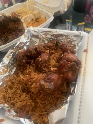 Jollof & fried turkey